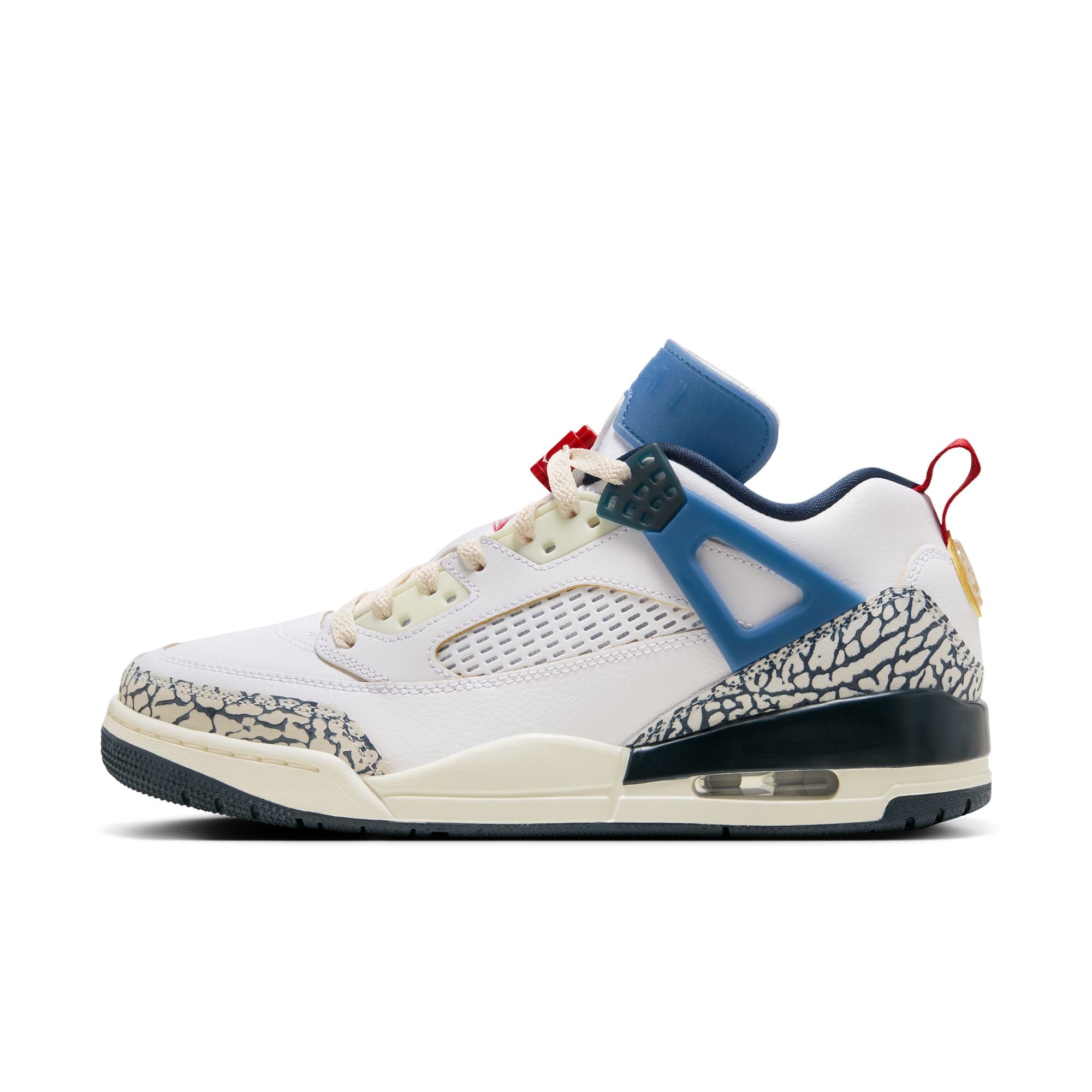 Jordan - Men - Jordan Spizike Low - White/Gym Red/Armory Navy