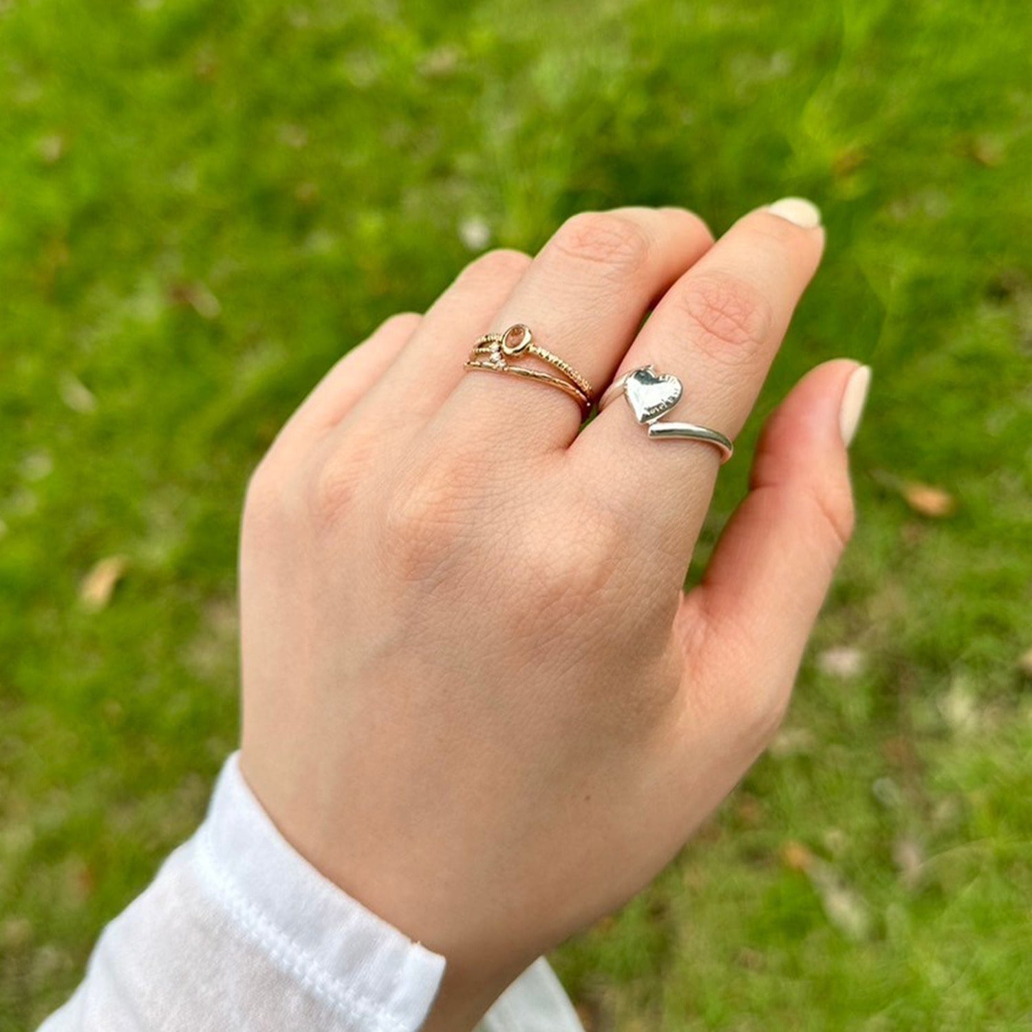 シルバーハートリング｜リング｜ノジェス 公式オンラインストア