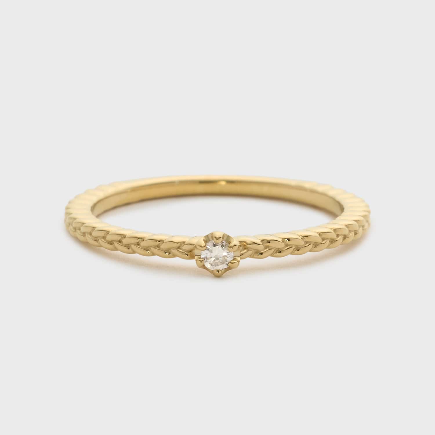 ゴールドダイヤモンドリング（0.04ct）｜リング｜ノジェス 公式