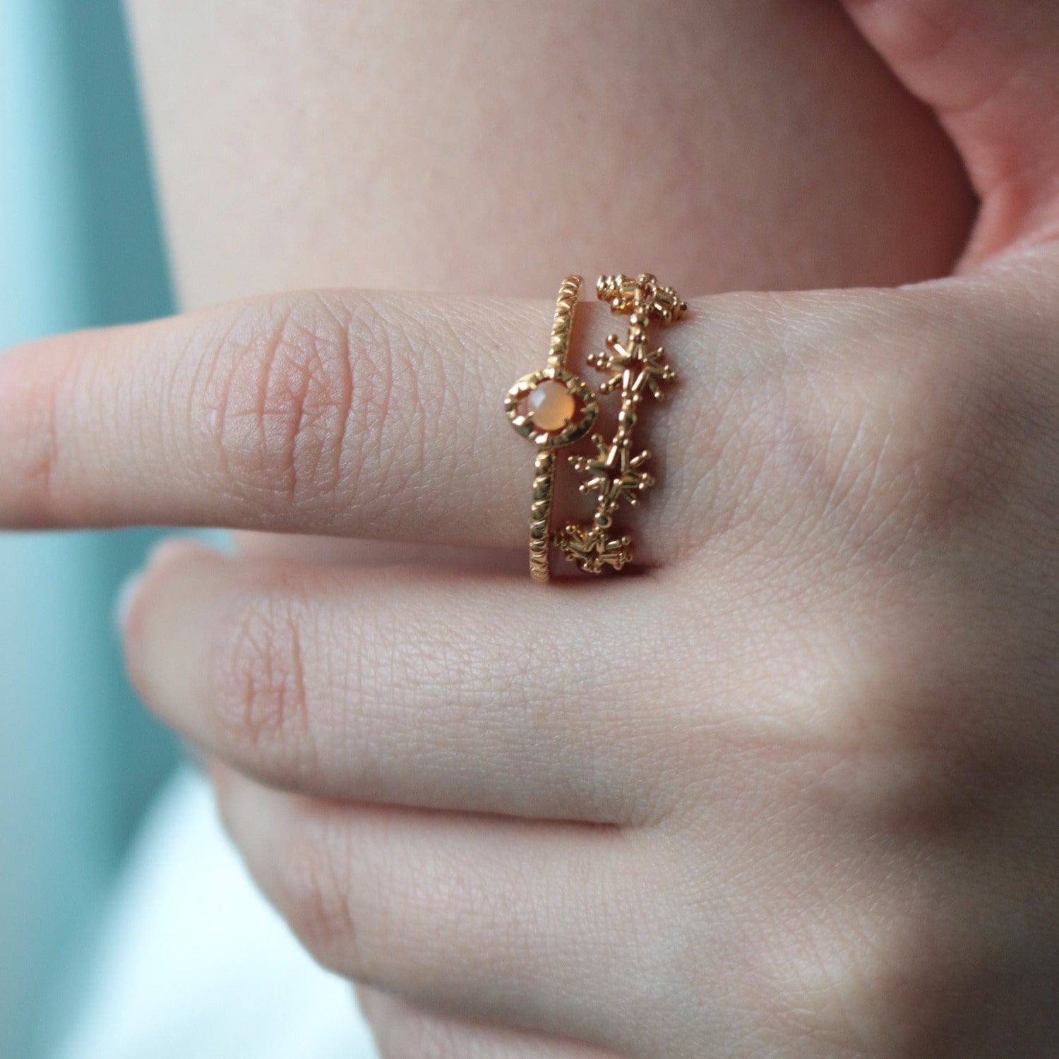 Pocket Ring】ゴールドスターリング｜リング｜ノジェス 公式オンライン