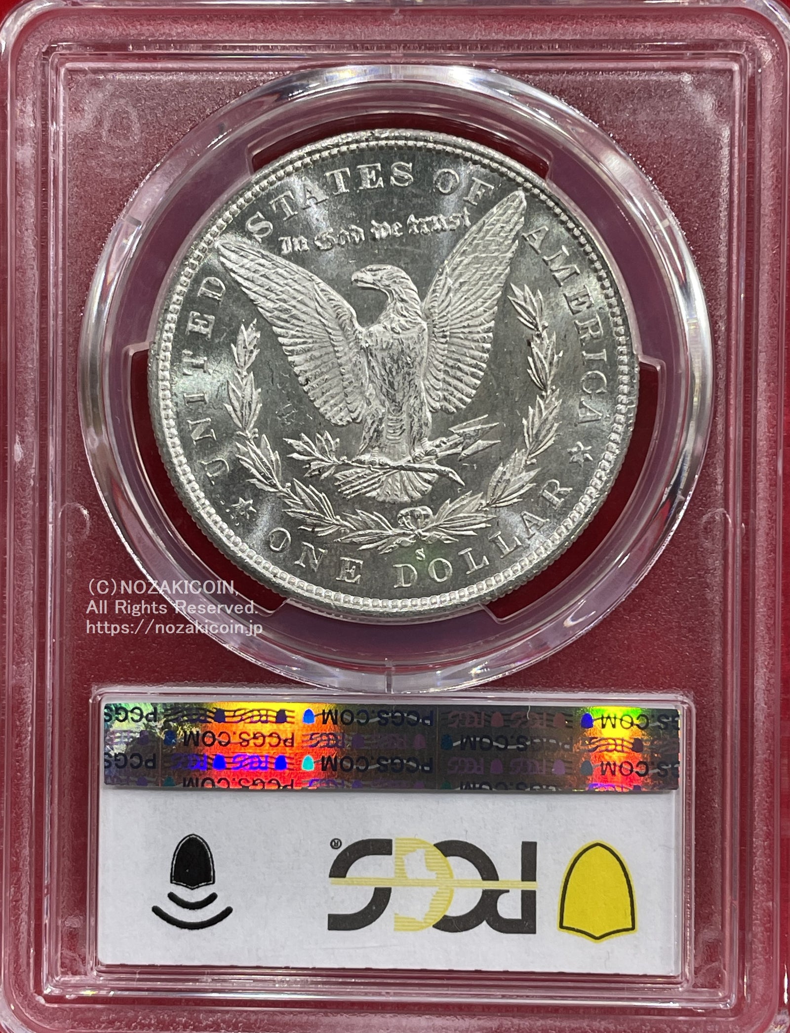 アメリカ 1ドル銀貨 1885年O PCGS MS66 201 – 野崎コイン