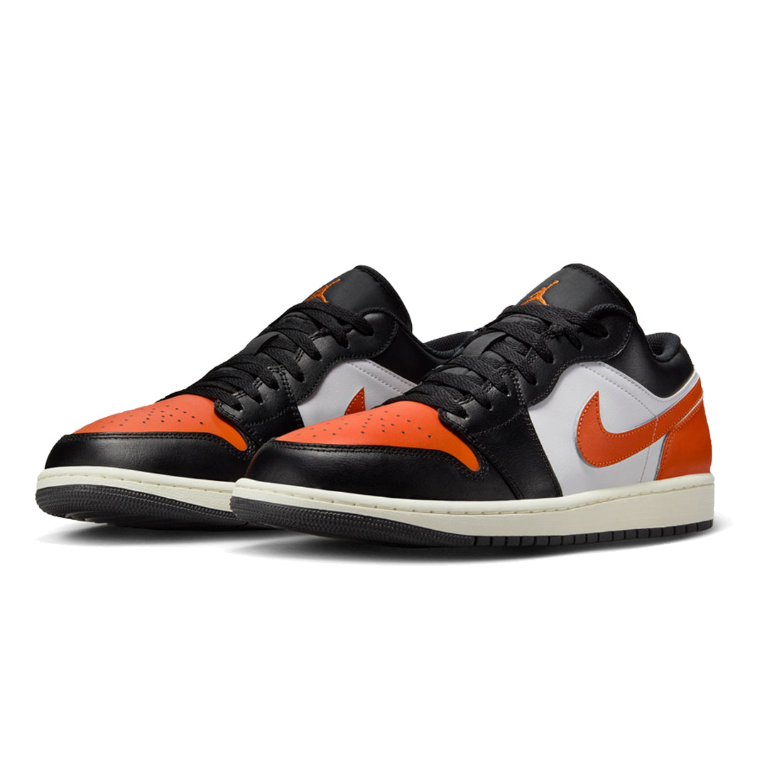 AIR JORDAN 1 LOW BLACK/STARFISH – NRML