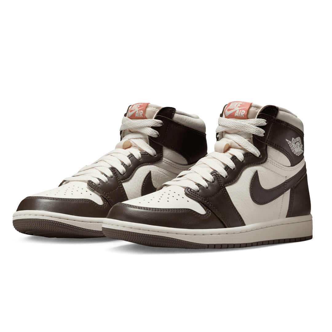 WOMEN'S AIR JORDAN 1 RETRO HIGH OG BAROQUE BROWN/SAIL – NRML