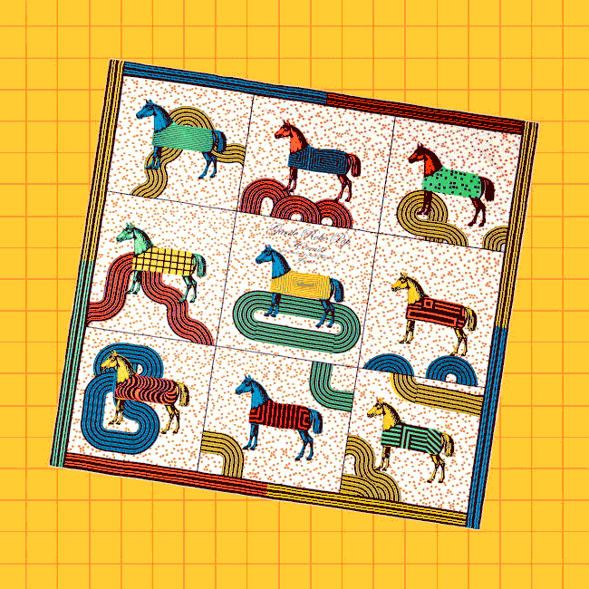 Hermès」の馬モチーフのスカーフ | Numero TOKYO