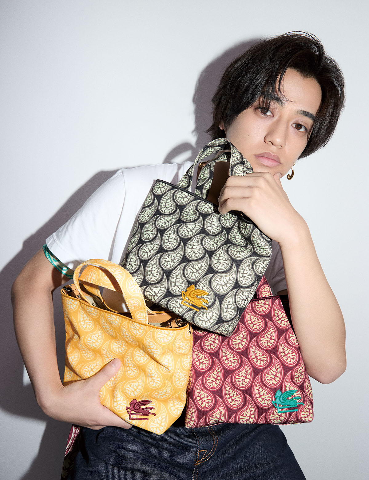 King ＆ Prince 髙橋海人、自らデザインしたペイズリーが彩る「エトロ