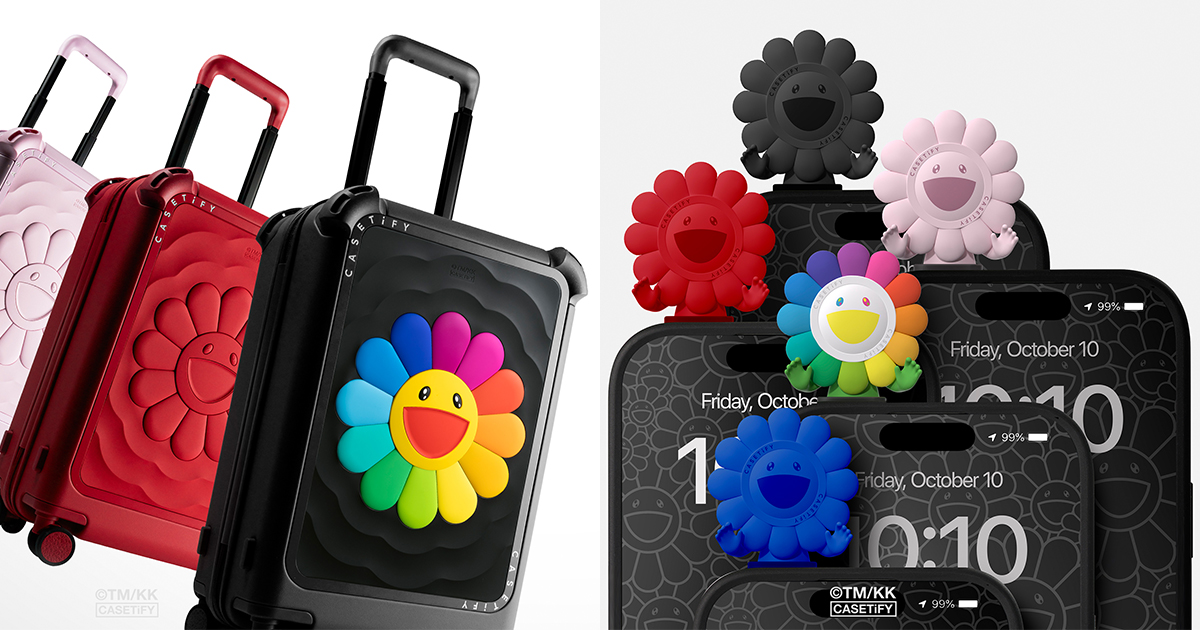 村上隆 × ケースティファイ」コラボ第3章！ アイコニックなフラワー