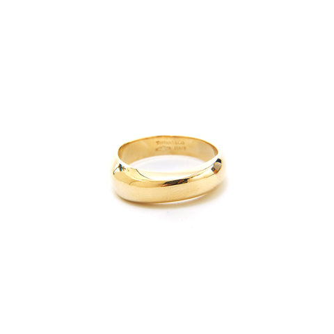 Tiffany TIFFANY&Co. Ring YG 750 5.1g 53 size 14 Ring Gold P13561