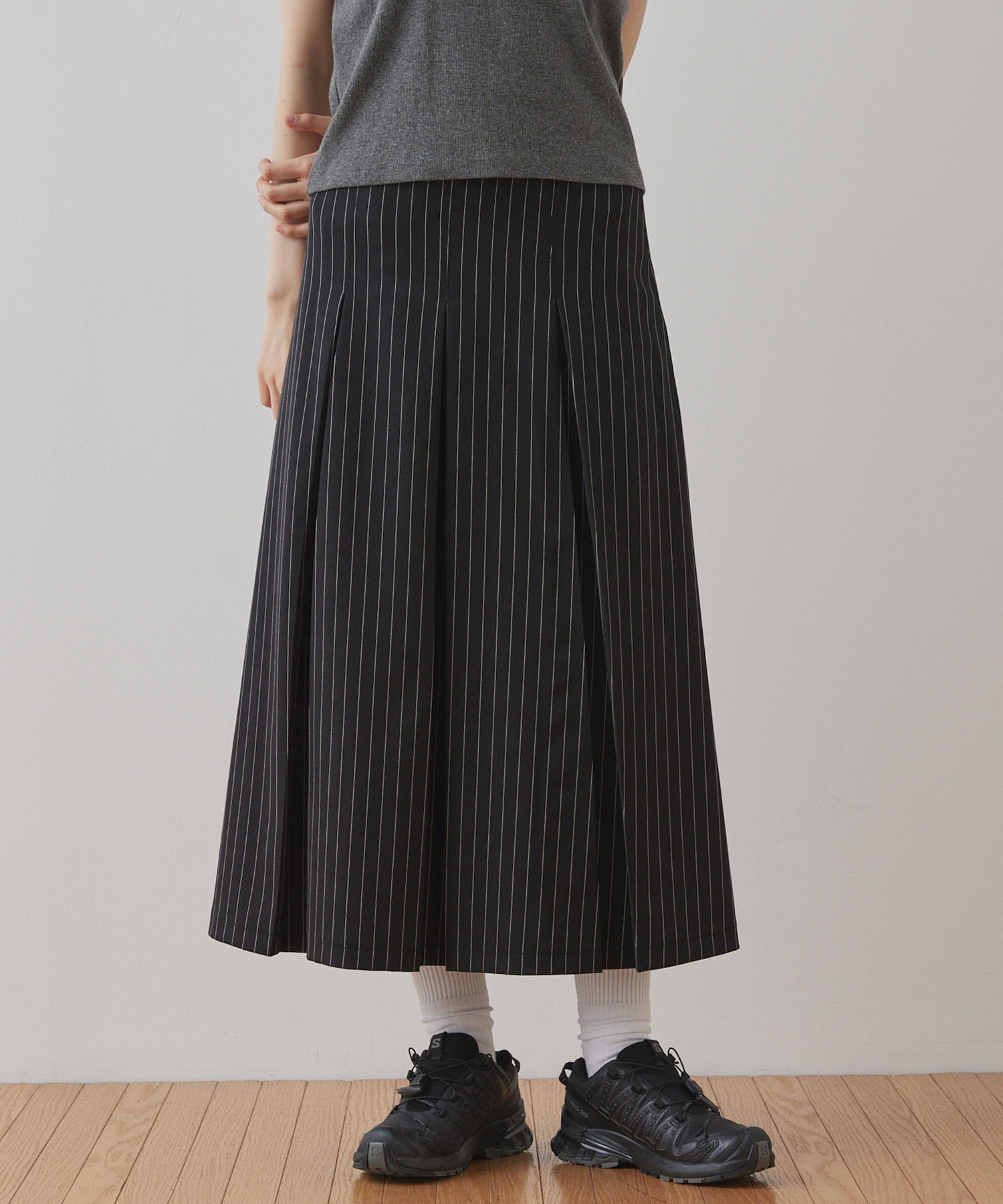 Unblend】アソート プリーツロングスカート Unblend│MONO-MART