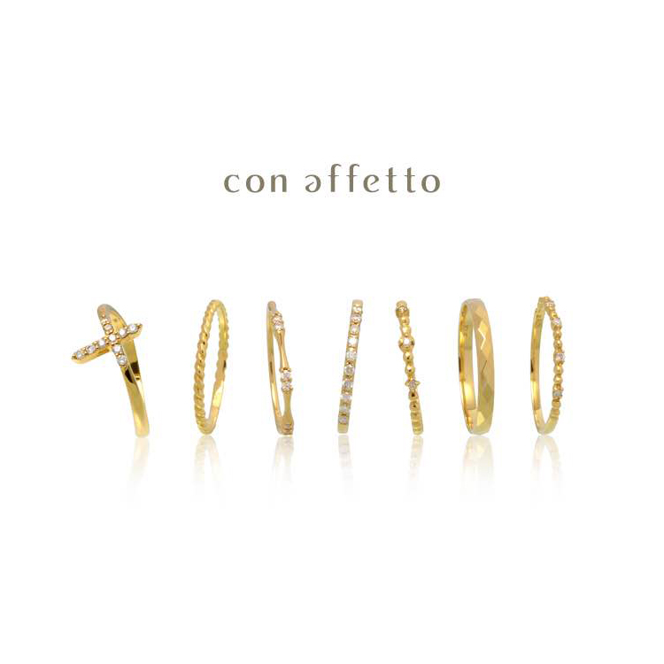 con affetto｜コンアフェットのリング通販 - ZOZOTOWN