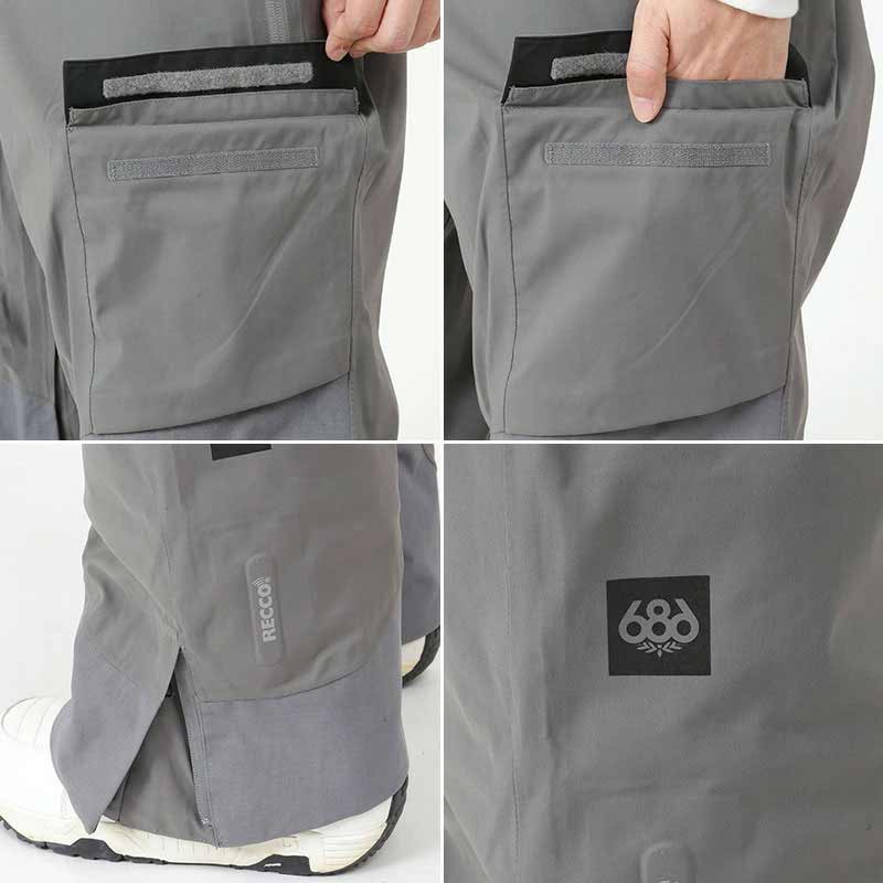686/シックスエイトシックス メンズ GORE-TEX スノーボードウェア