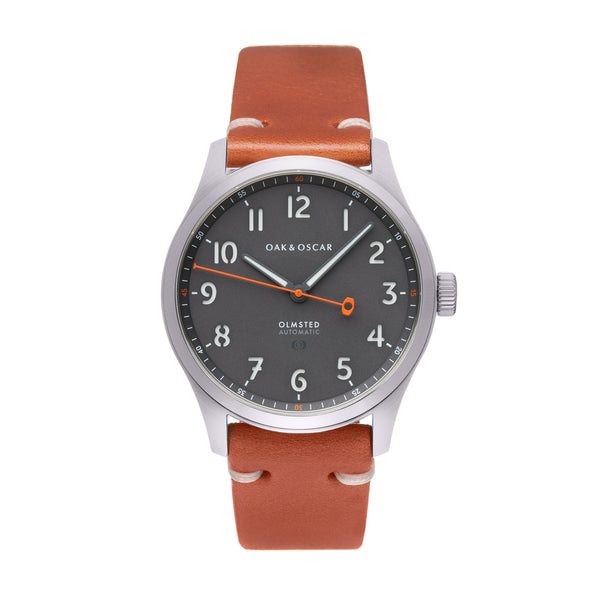 The Olmsted Classic 38mm Field Watch | Oak & Oscar