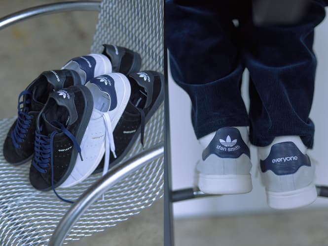 アディダス オリジナルス×エブリワン】柔らかスエードを使用した