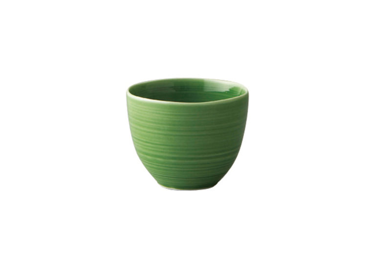 櫛目 8湯呑 緑釉 | 小田陶器公式サイト