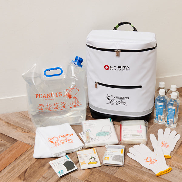 おかいものSNOOPY限定】LA・PITA 防災リュック（一人用）