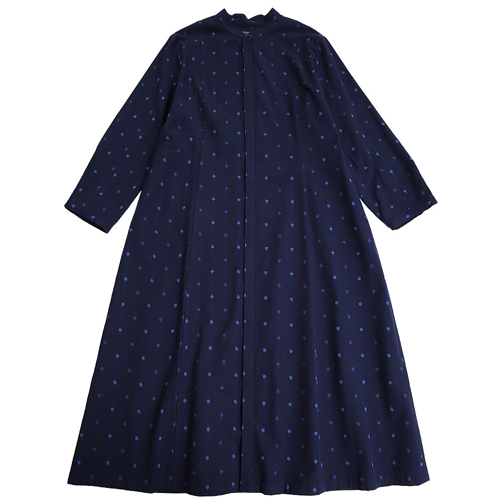 儀右ヱ門 ギエモン ぎえもん 久留米絣 ワンピース タ210 日本製