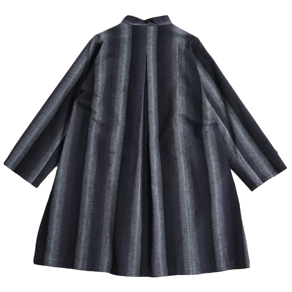 儀右ヱ門 ギエモン ぎえもん 久留米絣コート セ237 日本製【as