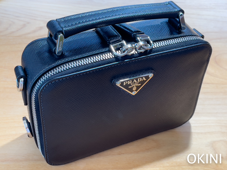 プラダ：サフィアーノレザー クロスボディバッグ【PRADA】 – OKINI