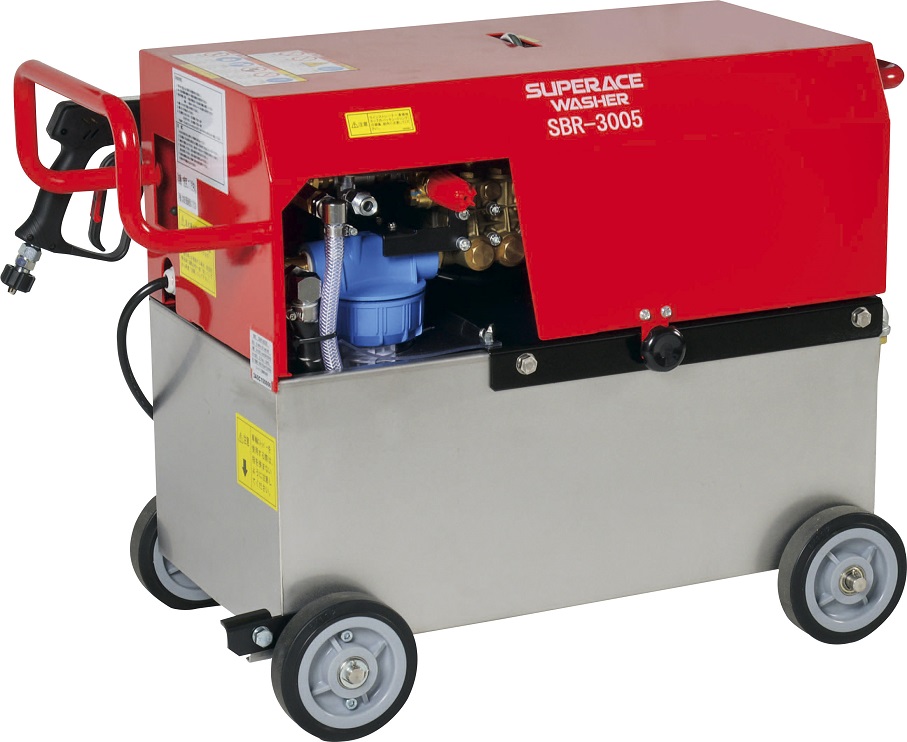 高圧洗浄機（200V動力）ハイプレッシャーポンプ SBR－3005 出力