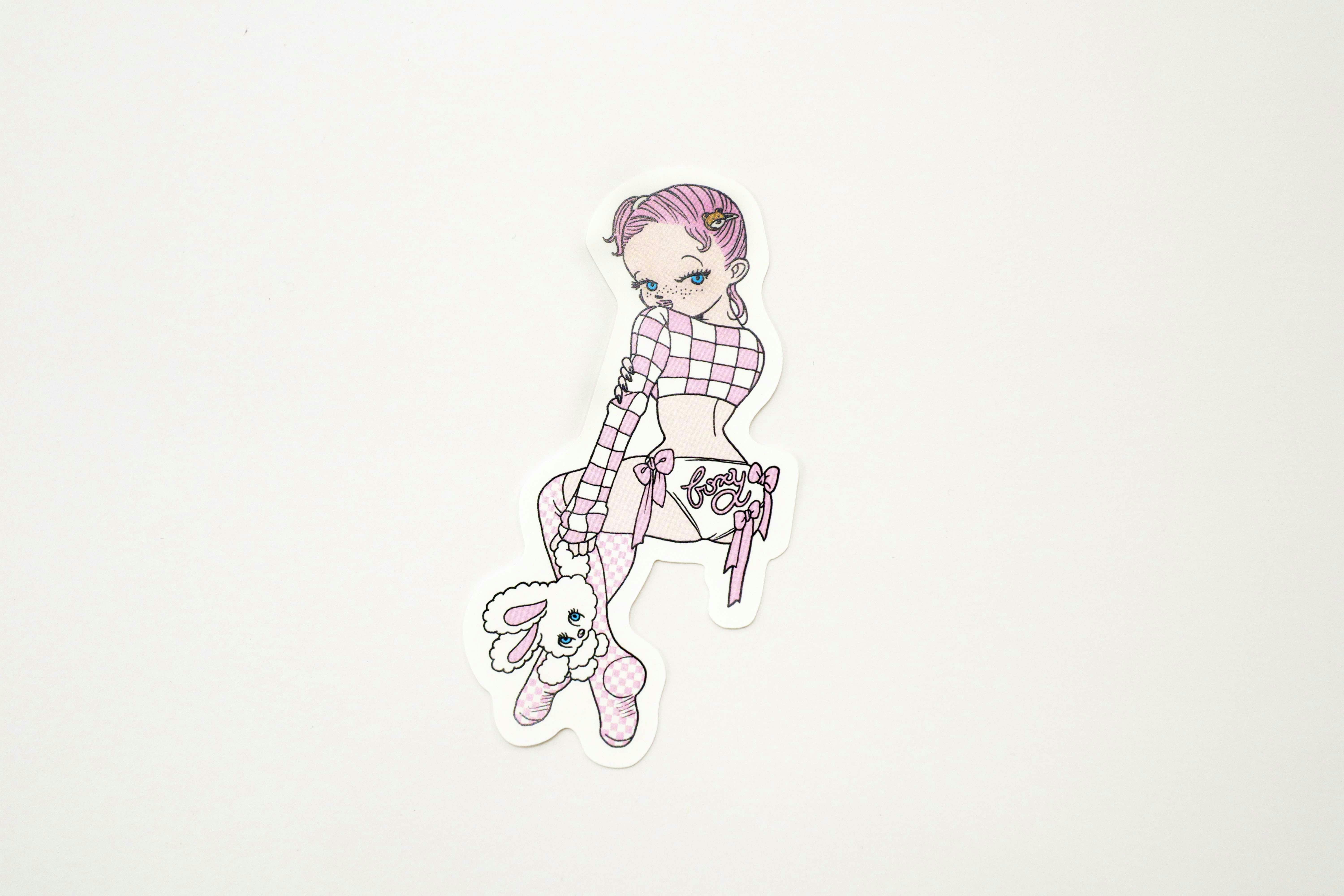 foxy illustrationsステッカー（HAPPY TOGETHER）：foxy illustrations