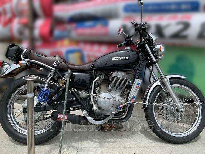 オオカワシート バイクシート関連/段シートギャラリーD-34 CB400SS
