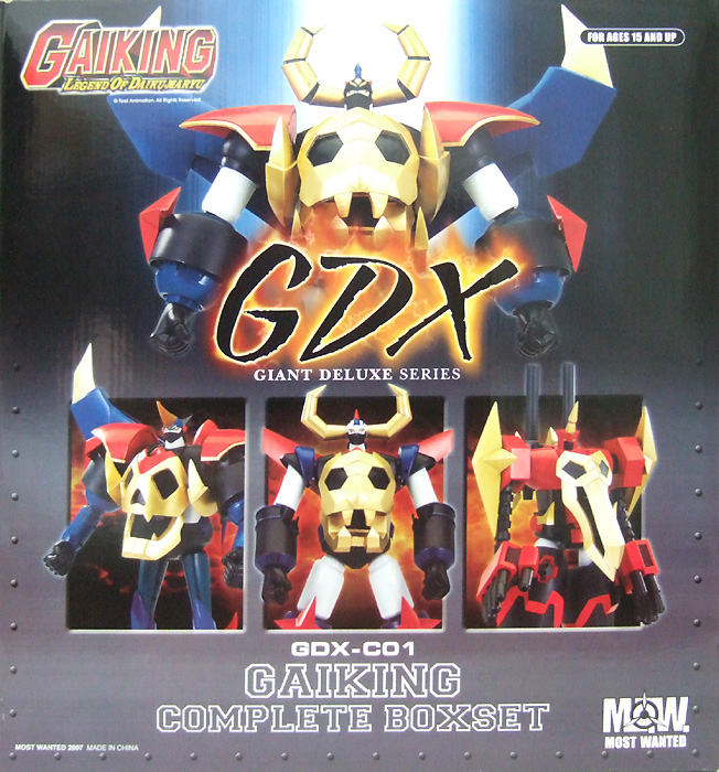 MOST WANTED GDX-C01 GAIKING COMPLETE BOXSET