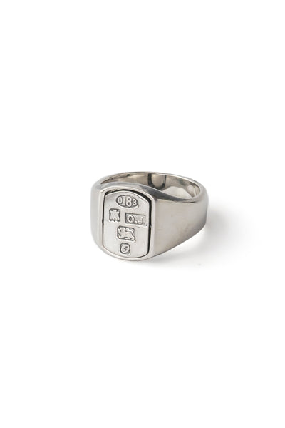 NADALL (SQUARE SIGNET RING / STAMPED) - OJ-AC10 – OLD JOE BRAND