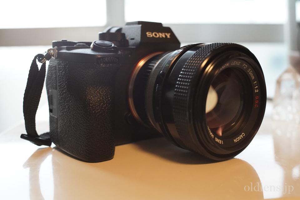 Canon FD 55mm F1.2 S.S.C レビュー作例 キヤノン銘玉滲みオールド