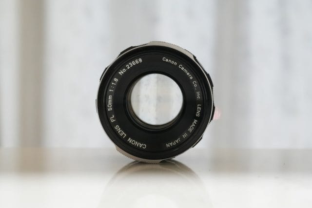 Canon FL 50mm F1.8 Review作例 キャノンの銘玉 エモい写真が撮れる