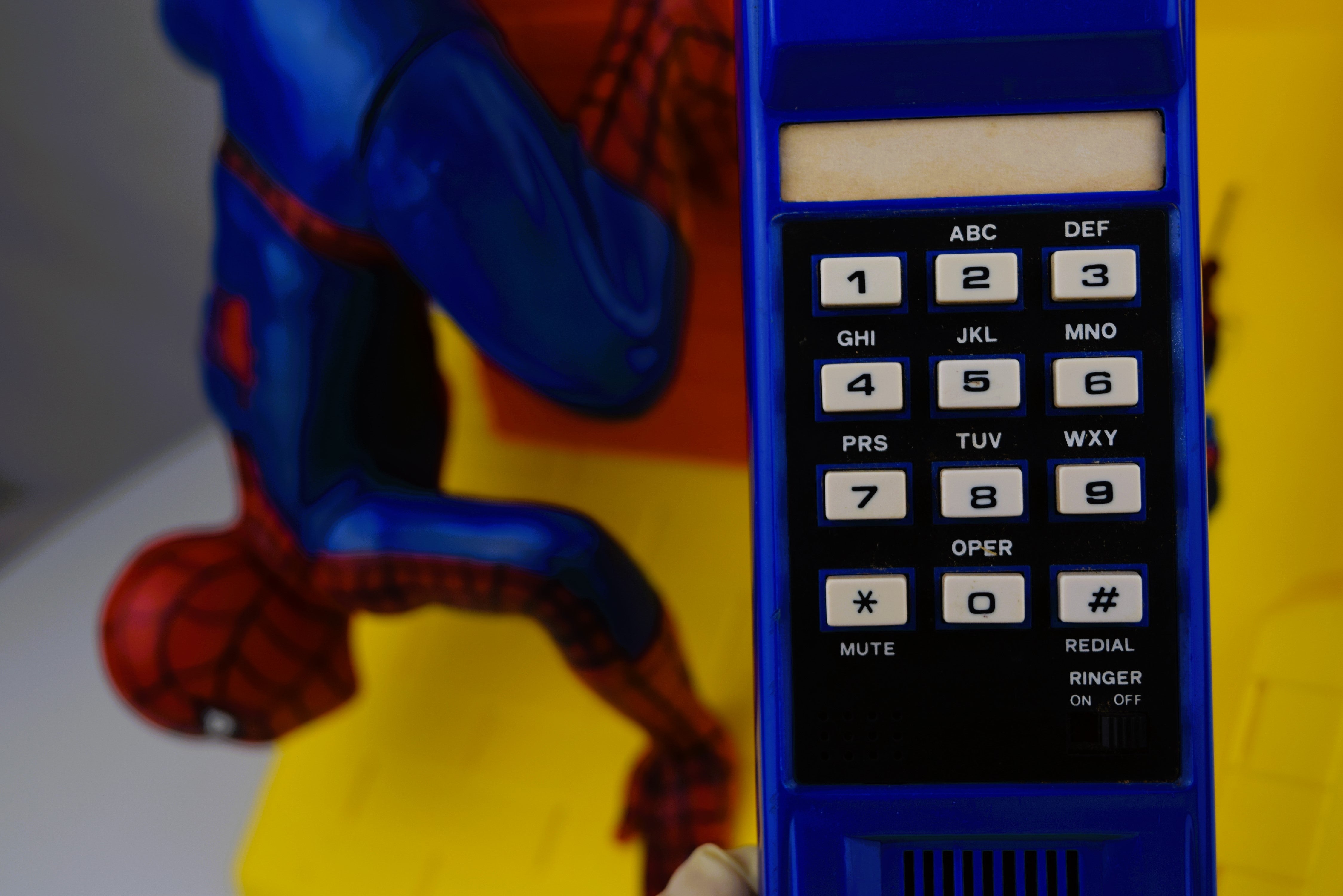 Spider-Man Telephone - Oldphoneworks – oldphoneworks