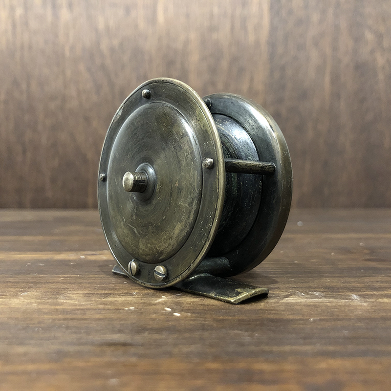 All Brass Antique Fly Reel 2.5inch イングランド製 真鍮製 オール