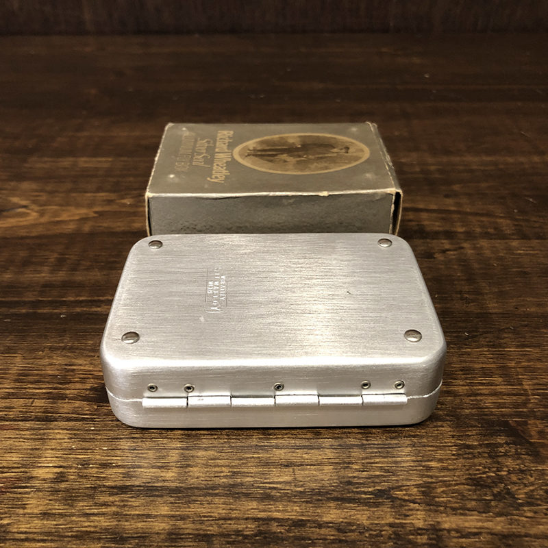 Richard Wheatley Silmalloy Deep Clip Fly Box Swingleaf Type Small