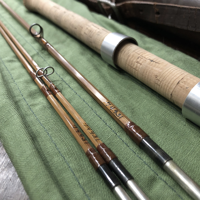 Orvis Impregnated Rocky Mountain 6-1/2ft Bamboo Fly Spin Rod Mint