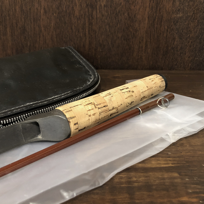 Fenwick FC60 Glass Bait Casting Rod Early Original Alloy Cork Grip