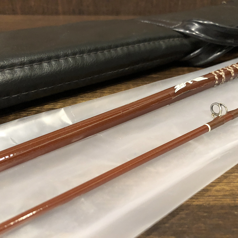 Fenwick FC60 Glass Bait Casting Rod Early Original Alloy Cork Grip