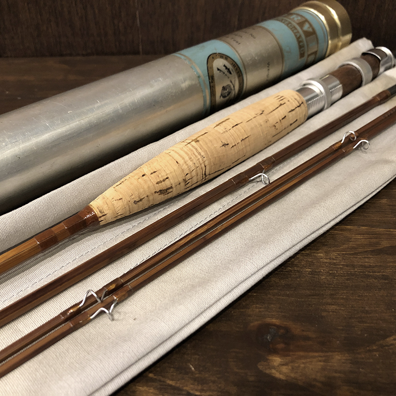 Orvis Impregnated Rocky Mountain 6-1/2ft 2tip Bamboo Fly Rod With