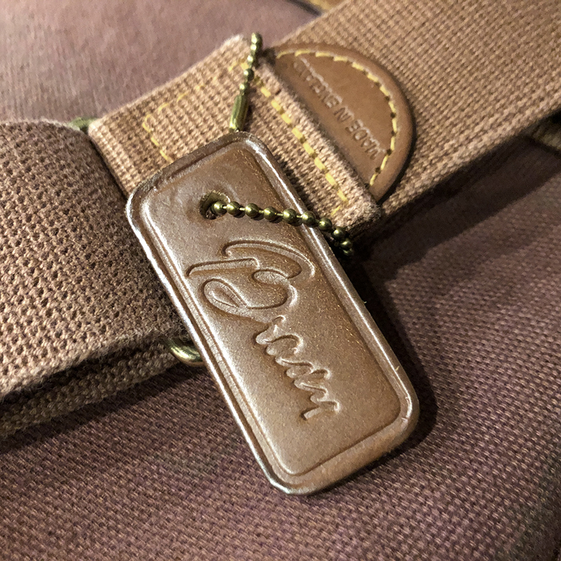 Brady Brown Heavy Canvas Sandringham Game & Fishing Shoulder Bag