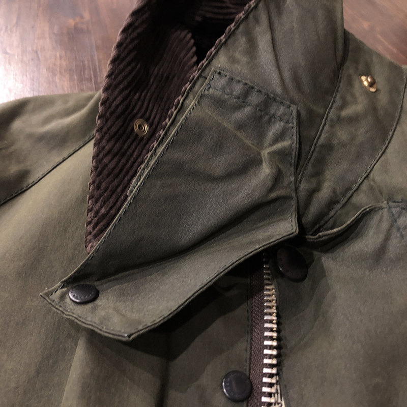 Barbour Transport Jacket Sage C36 Early 3Warrant Made in England