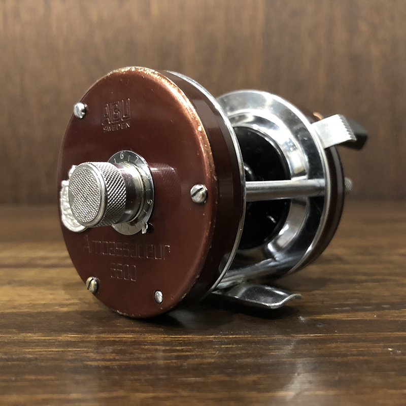 Abu Ambassadeur 5500 Brown Bait Casting Reel 760401 アブ