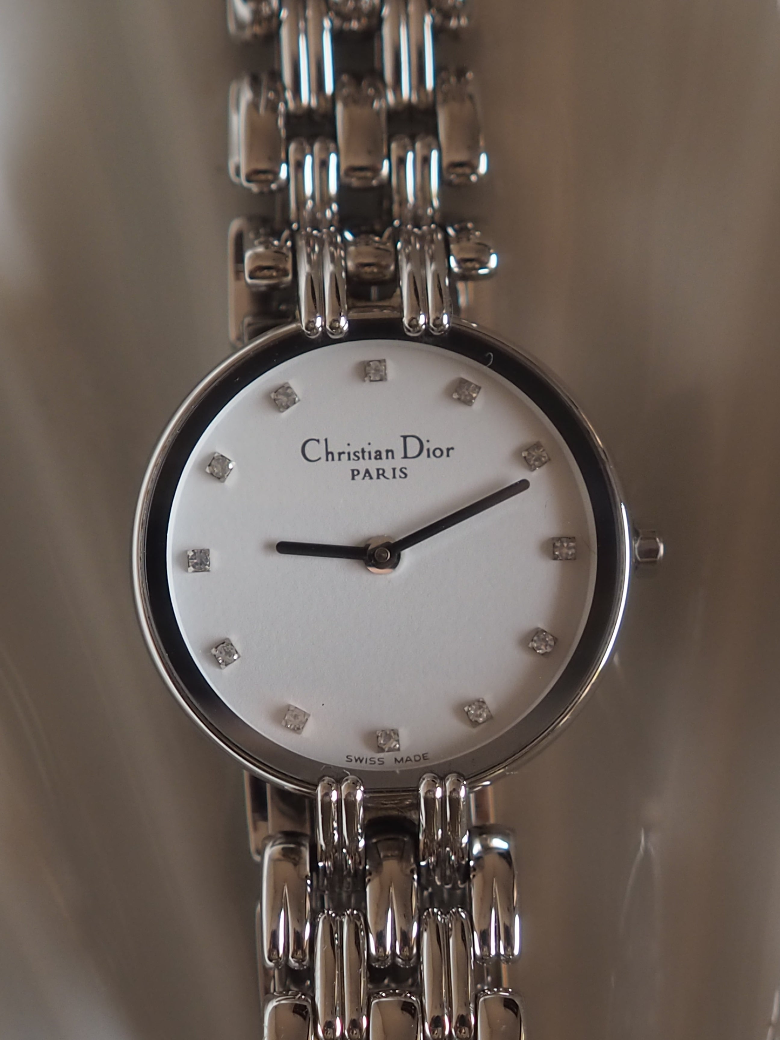 Christian Dior ディオール バギラ ウォッチ 腕時計 シルバー ヴィンテージ