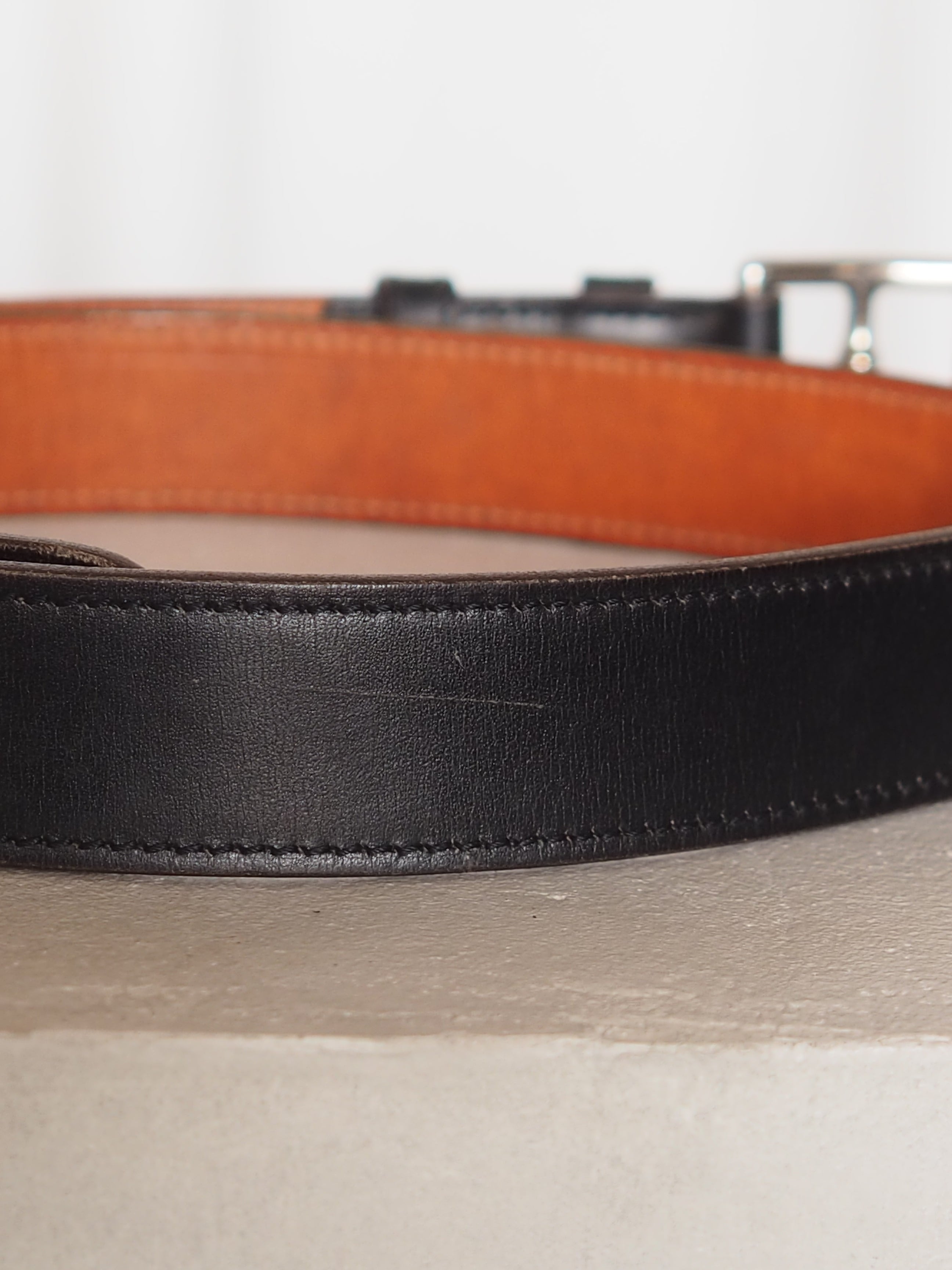 HERMES エルメス エトリヴィエール ベルト 85 メンズ マルジェラ期