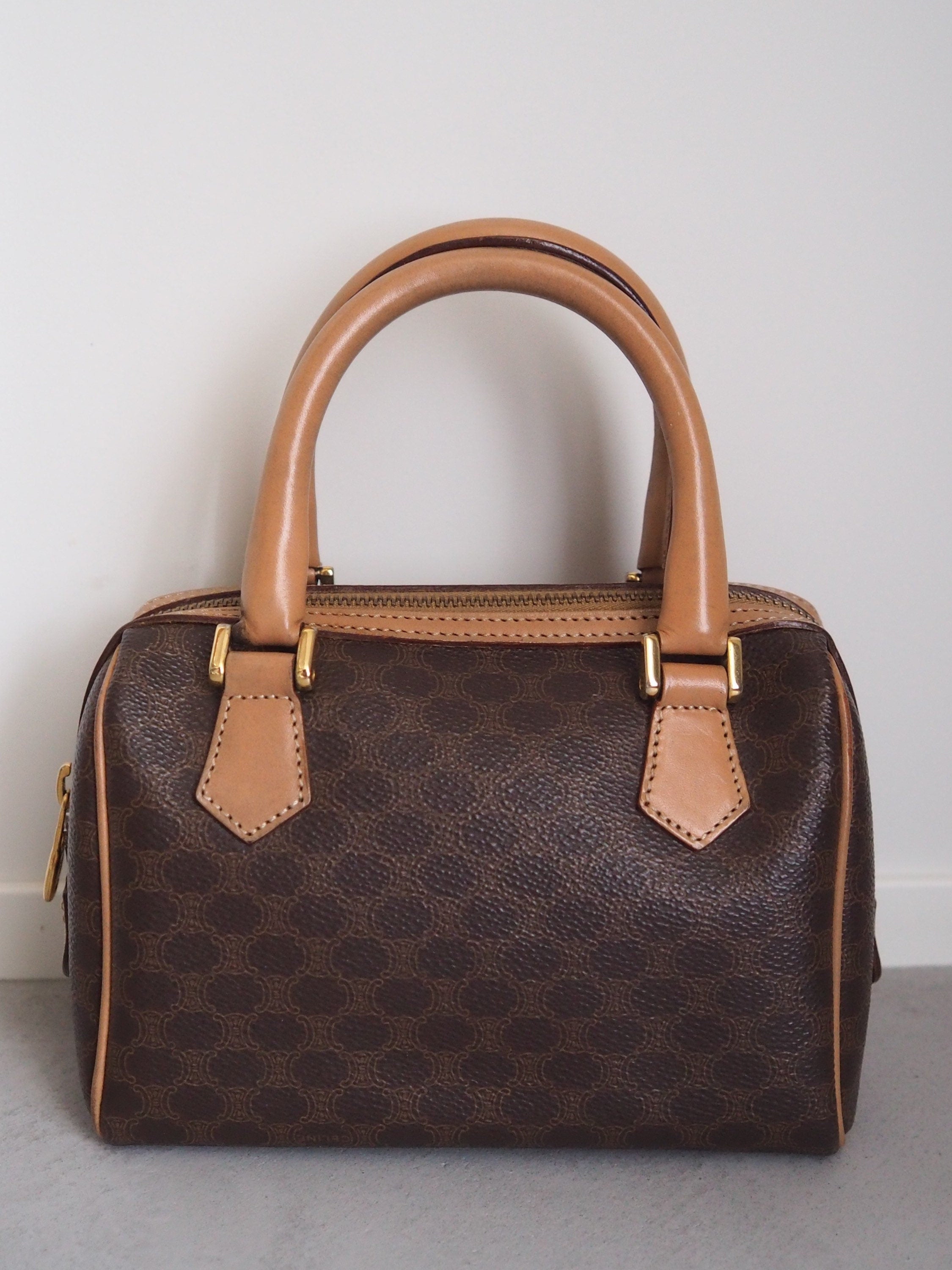 CELINE マカダム 2way ミニボストンバッグ