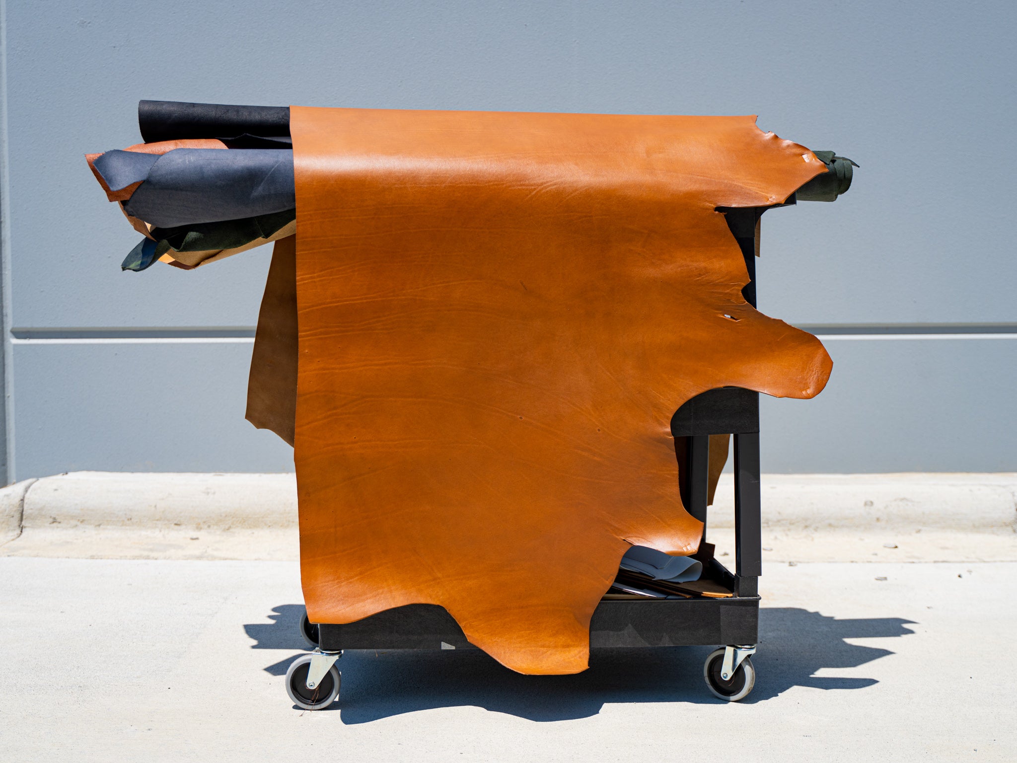 Mexican Leather Hide - Natural | Made in USA