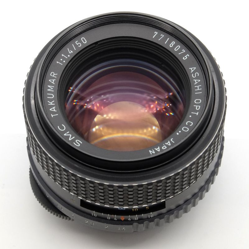 Asahi Opt. Co.,（旭光学工業） SMC Takumar（タクマー）50mm/F1.4