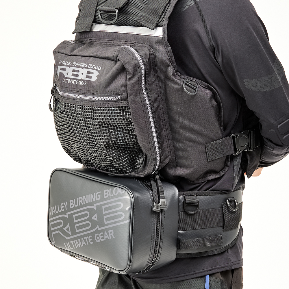 ショート丈、高機動力磯用ベスト