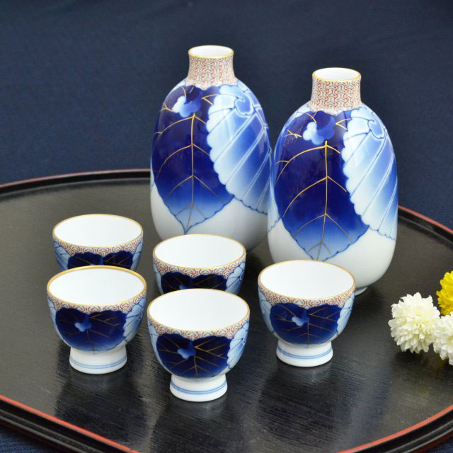 愁海棠）酒器セット|有田焼の老舗-香蘭社オンラインショップ