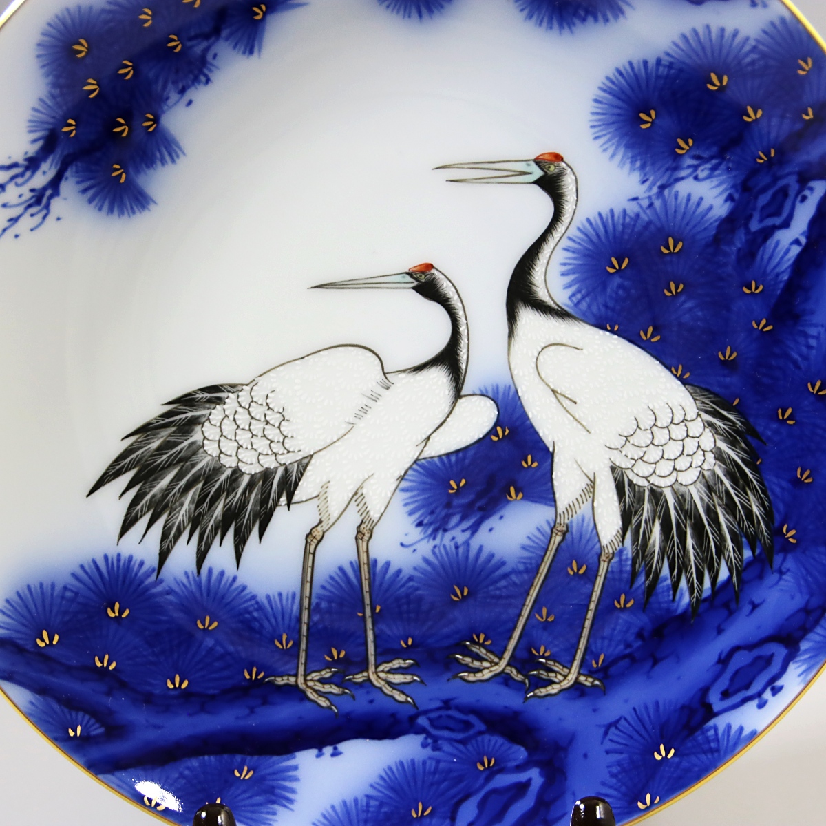 松鶴）飾り皿|有田焼の老舗-香蘭社オンラインショップ