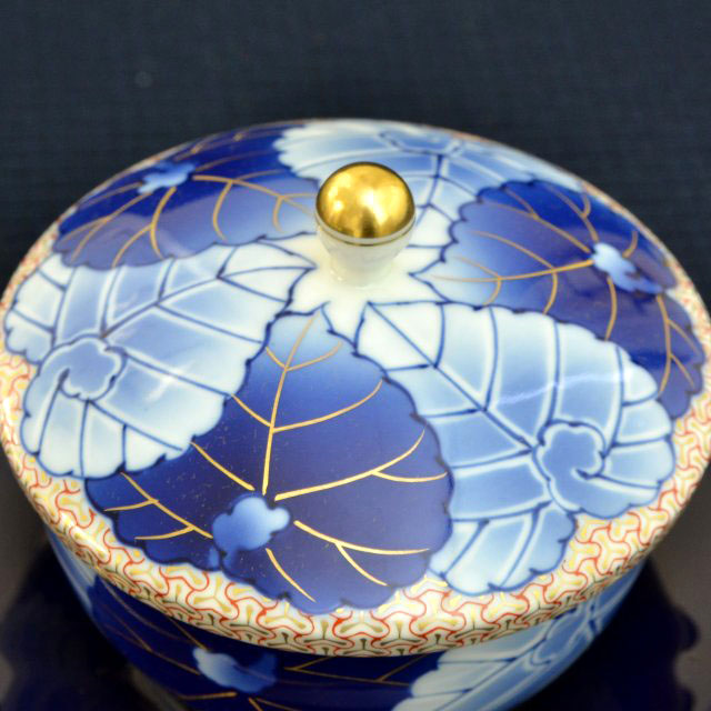 愁海棠】高級蓋付湯のみ5客セット|有田焼の老舗-香蘭社オンラインショップ