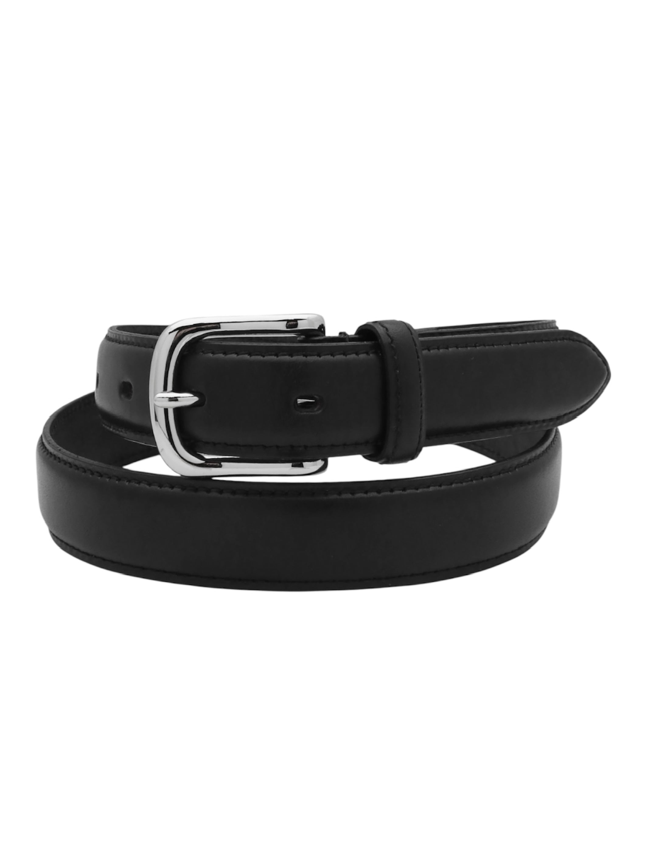 LEATHER PIN BUCKLE BELT
