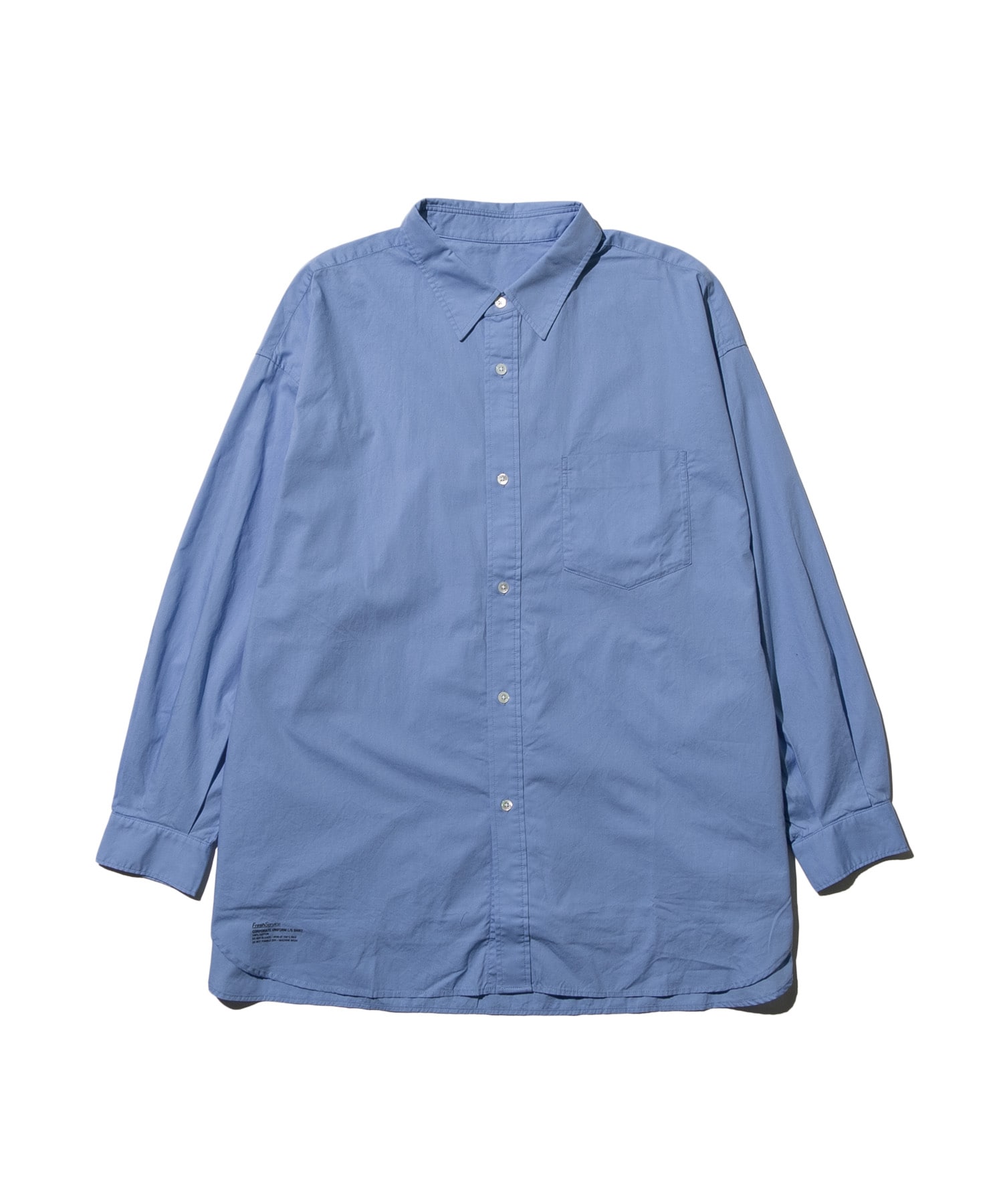 Fresh Service CORPORATE UNIFORM L/S SHIRT L.Blue / フレッシュ