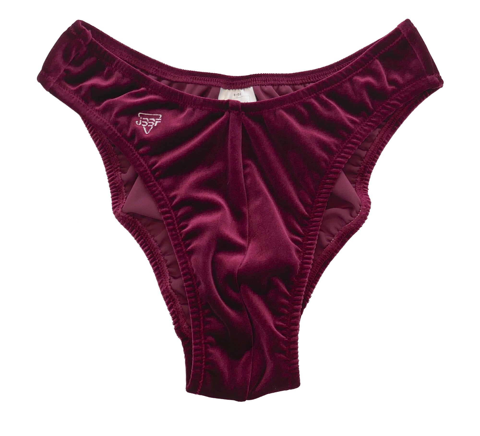 5cm規格】JBBF公認ボディビルポージングトランクス ベロア(XS 黒